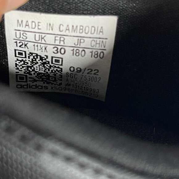 ADIDAS PREDATOR Accuracy.4 Turf Soccer Cleats Shoes Kids Size 12K Black - Picture 6 of 12